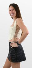 Load image into Gallery viewer, Natural Life Side Laced Corset Top