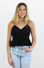 Load image into Gallery viewer, Cotton Take Empire Waist Top