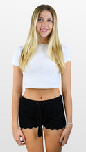 Load image into Gallery viewer, Casual Fun Crochet Shortie Shorts
