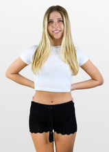Load image into Gallery viewer, Casual Fun Crochet Shortie Shorts