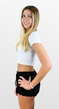 Load image into Gallery viewer, Casual Fun Crochet Shortie Shorts