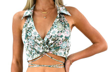 Load image into Gallery viewer, Free Energy Floral Halter With Collar