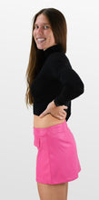 Load image into Gallery viewer, Pink Fun Faux Leather Mini Skirt