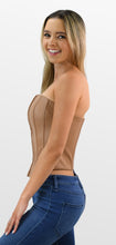 Load image into Gallery viewer, Impress ‘Em Faux Leather Corset Top