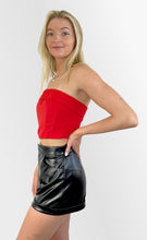 Load image into Gallery viewer, Best Approach Faux Leather Shorts