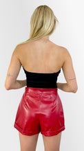 Load image into Gallery viewer, Best Approach Faux Leather Shorts
