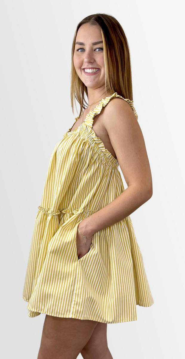 Striped Mini Dress main image 0