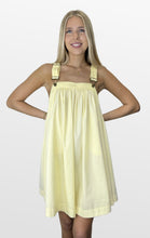 Load image into Gallery viewer, Lemon Breeze Swing Dress