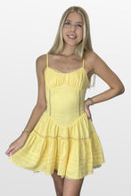 Load image into Gallery viewer, Yellow Rose of Texas Corset Dress