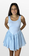Load image into Gallery viewer, Free Breeze Drop Waist Mini Dress