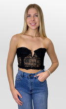 Load image into Gallery viewer, Night Romance Lace Bustier