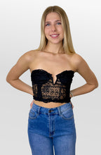 Load image into Gallery viewer, Night Romance Lace Bustier