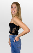 Load image into Gallery viewer, Night Romance Lace Bustier