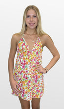 Load image into Gallery viewer, Sunshine and Flowers Halter Dress