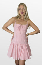 Load image into Gallery viewer, Winning Season Striped Drop Waist Dress