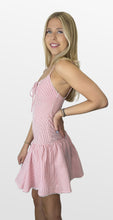 Load image into Gallery viewer, Winning Season Striped Drop Waist Dress