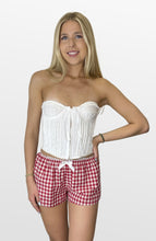 Load image into Gallery viewer, Red Country Gingham Shorts
