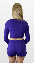 Load image into Gallery viewer, Easy Living Long Sleeve Crop Tee
