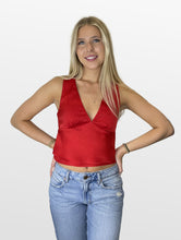 Load image into Gallery viewer, Easy Elegance Satin Top