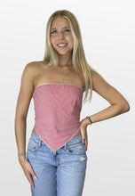 Load image into Gallery viewer, Wild and Free Gingham Bandana Top