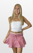 Load image into Gallery viewer, Wild and Free Tiered Gingham Skirt