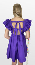 Load image into Gallery viewer, Game Plan Ruffle Shoulder Dress