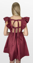 Load image into Gallery viewer, Game Plan Ruffle Shoulder Dress