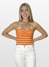 Load image into Gallery viewer, A Little More Twist Stripe Bandeau