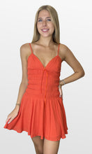 Load image into Gallery viewer, Open Fire Smocked Waist Dress