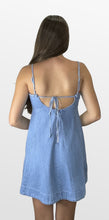 Load image into Gallery viewer, Let Me Be Free Denim Swing Dress