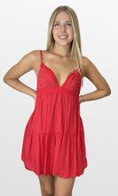 Load image into Gallery viewer, Brilliant Red Sundress