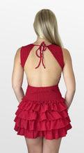 Load image into Gallery viewer, Hot Sauce Smocked Bodice Dress