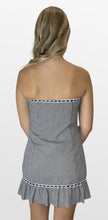 Load image into Gallery viewer, Gingham Girl Strapless Dress