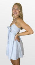 Load image into Gallery viewer, Baby Blue Eyes Linen Dress