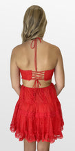 Load image into Gallery viewer, Spicy Red Lacy Dress
