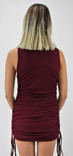 Load image into Gallery viewer, Long Story Short Ribbed Ruched Dress
