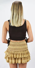 Load image into Gallery viewer, Golden Shade Smocked Waist Skirt