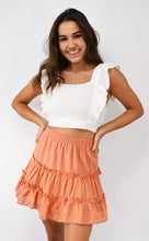 Load image into Gallery viewer, Anytime Eyelet 3 Tier Skirt