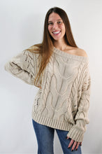 Load image into Gallery viewer, You're No Slouch Off The Shoulder Sweater