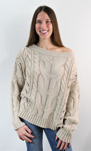 Load image into Gallery viewer, You're No Slouch Off The Shoulder Sweater
