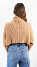Load image into Gallery viewer, Live in the Moment Crop Turtleneck Sweater