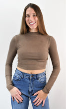 Load image into Gallery viewer, It's Fitting Mock Neck Long Sleeve Top