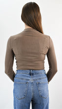 Load image into Gallery viewer, It's Fitting Mock Neck Long Sleeve Top