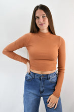 Load image into Gallery viewer, It's Fitting Mock Neck Long Sleeve Top