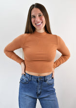 Load image into Gallery viewer, It's Fitting Mock Neck Long Sleeve Top
