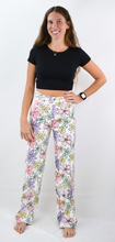 Load image into Gallery viewer, Flower Child High Waist Denim Pants