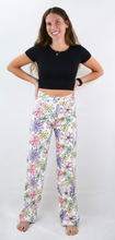 Load image into Gallery viewer, Flower Child High Waist Denim Pants