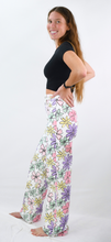 Load image into Gallery viewer, Flower Child High Waist Denim Pants
