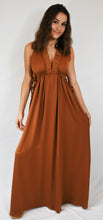 Load image into Gallery viewer, Golden Goddess Maxi Dress