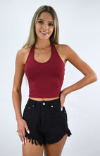 Load image into Gallery viewer, Just the Basic Halter Top